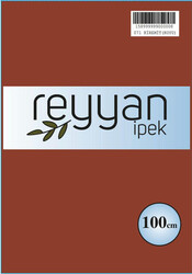 REYYAN - REYYAN İPEK DÜZ YAZMA 100CM POŞETLİ 071 Kiremit Koyu