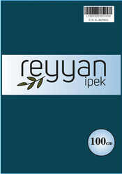 REYYAN - REYYAN İPEK DÜZ YAZMA 100CM POŞETLİ 078 K.Petrol
