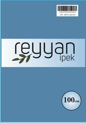 REYYAN - REYYAN İPEK DÜZ YAZMA 100CM POŞETLİ 092 Mavi Açık