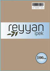 REYYAN - REYYAN İPEK DÜZ YAZMA 100CM POŞETLİ 103 Karamel Açık