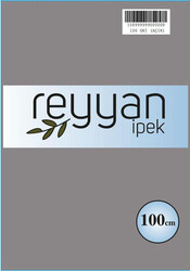 REYYAN - REYYAN İPEK DÜZ YAZMA 100CM POŞETLİ 106 Gri Açık