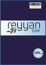 REYYAN - REYYAN İPEK DÜZ YAZMA 100CM POŞETLİ 114 Mor Koyu