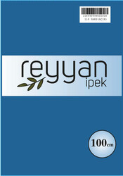 REYYAN - REYYAN İPEK DÜZ YAZMA 100CM POŞETLİ 118 Saks Açık