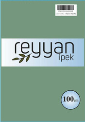 REYYAN - REYYAN İPEK DÜZ YAZMA 100CM POŞETLİ 122 Kirli Yeşil Açık