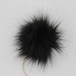 PUKKA - Şapka-Bere Ponponu No:18-Siyah