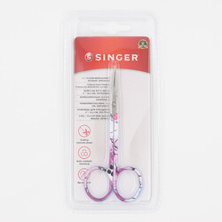 SİNGER - Singer Kıvrık Uçlu Renkli Nakış Makası(1)