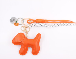 İTHAL - Turuncu Köpek-Bal kabağı Uçlu Anahtarlık