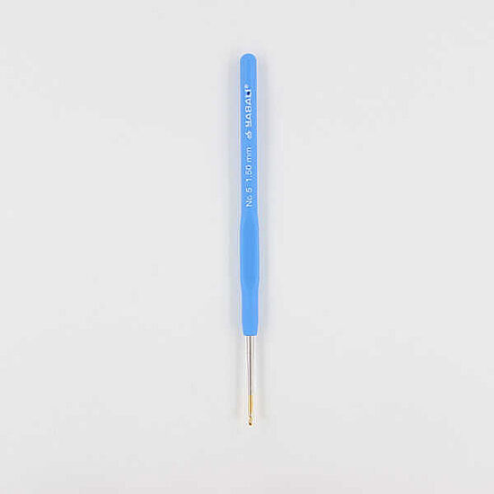 Yabalı Elastik Saplı Altın Uçlu Dantel Tığ (1,50mm) No:5 - 1